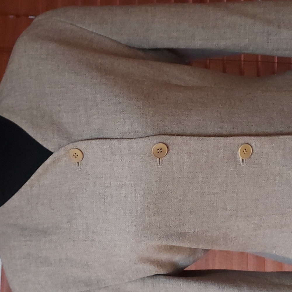 Calvin Klein Collection designer Suit Jacket Size 4 Vintage - Picture 2 of 12